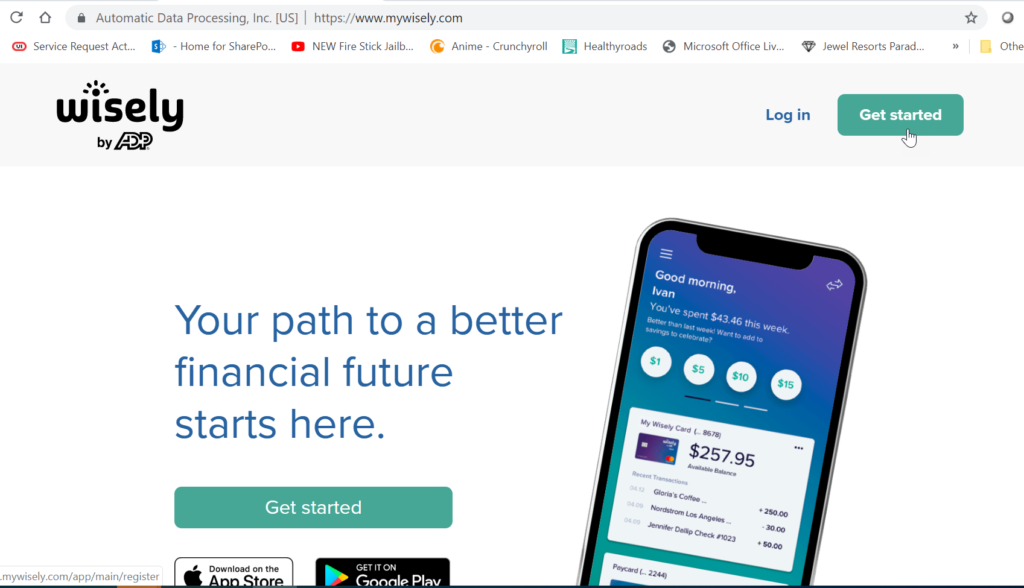 You can also download the wisely app from the app store or google play.